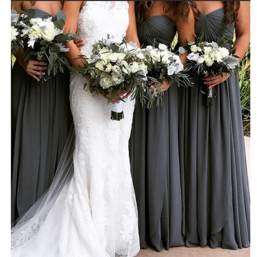 Jenny Yoo Mira Dress in Denmark Blue